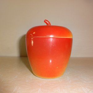 Vintage Hazel Atlas Apple Jar with Lid